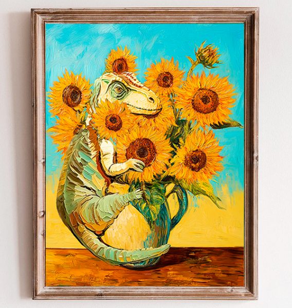 Van Gogh Dinosaur