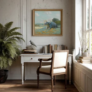 Tropic OF Saturn Antique Dinosaur Triceratops