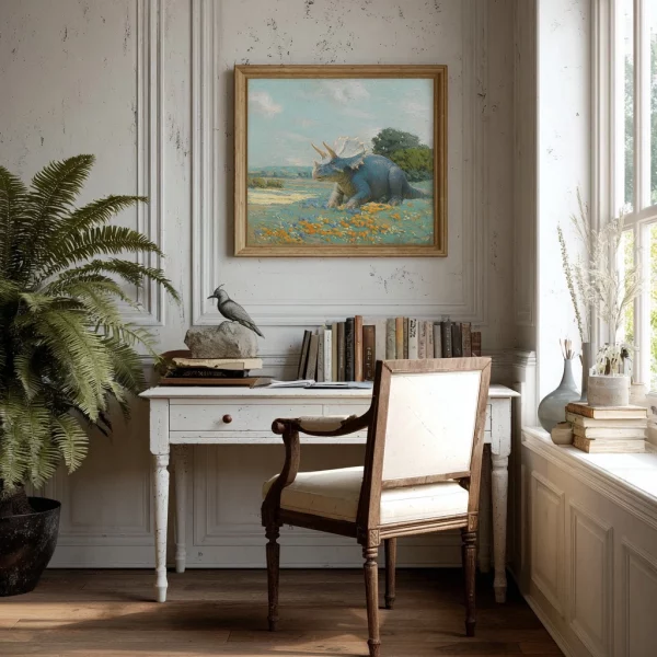 Tropic OF Saturn Antique Dinosaur Triceratops